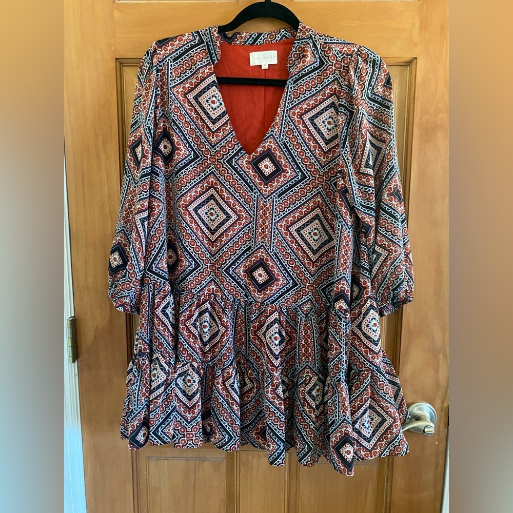 Melloday Ruffled Tunic Top